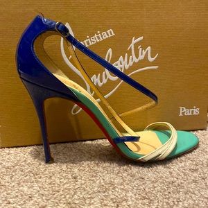 Christian Louboutin Gwynitta 100 Gomme/Patent